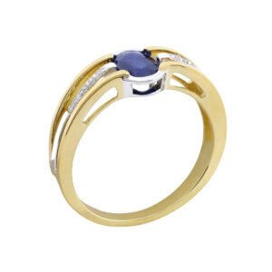 emaango Classic Sapphire Ring